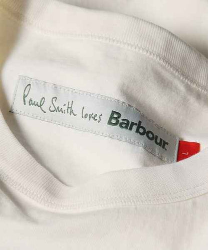 Barbour xOver Paul Smith - 釣魚夾克 短袖Tee (白色)
