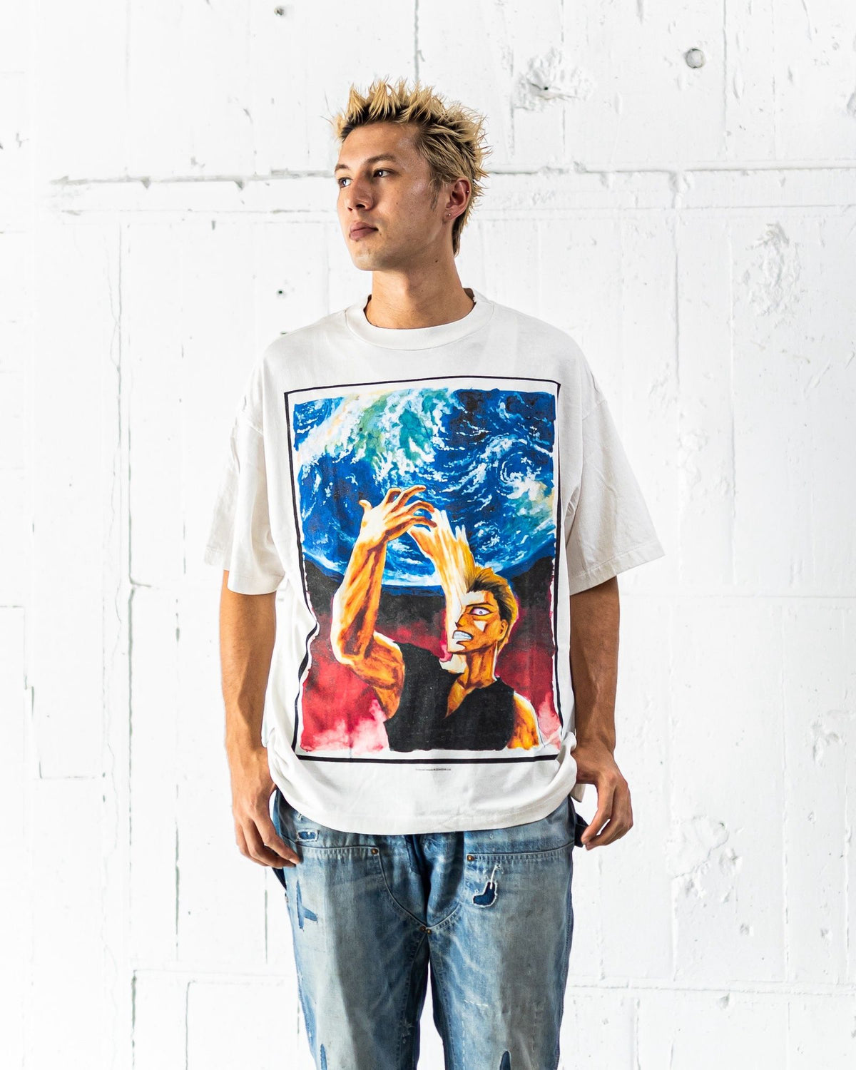 Saint Mxxxxxx xOver 寄生獸 - 泉新一與米吉 Tee