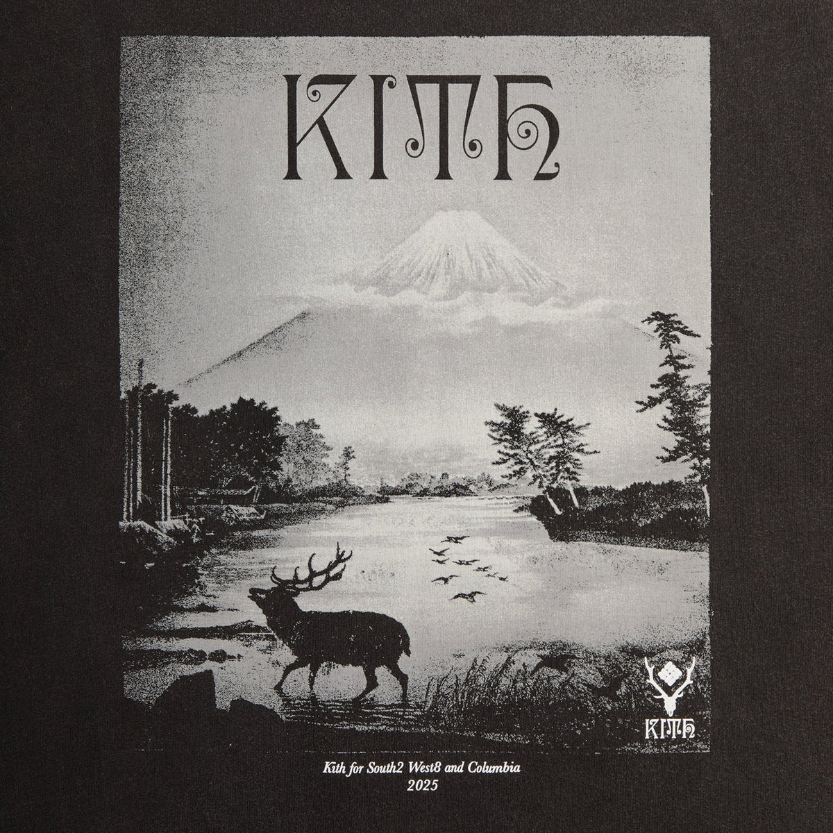 Kith xOver South2 West8 xOver Columbia - 三方聯名Landscape 短袖Tee