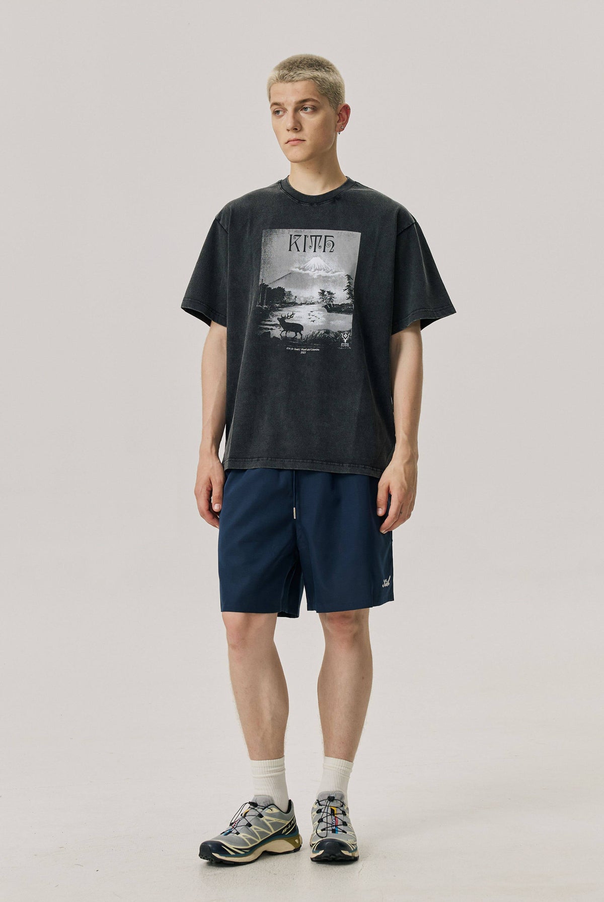 Kith xOver South2 West8 xOver Columbia - 三方聯名Landscape 短袖Tee