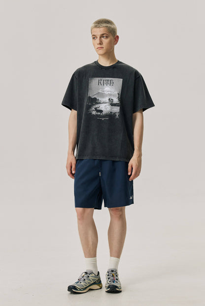 Kith xOver South2 West8 xOver Columbia - 三方聯名Landscape 短袖Tee