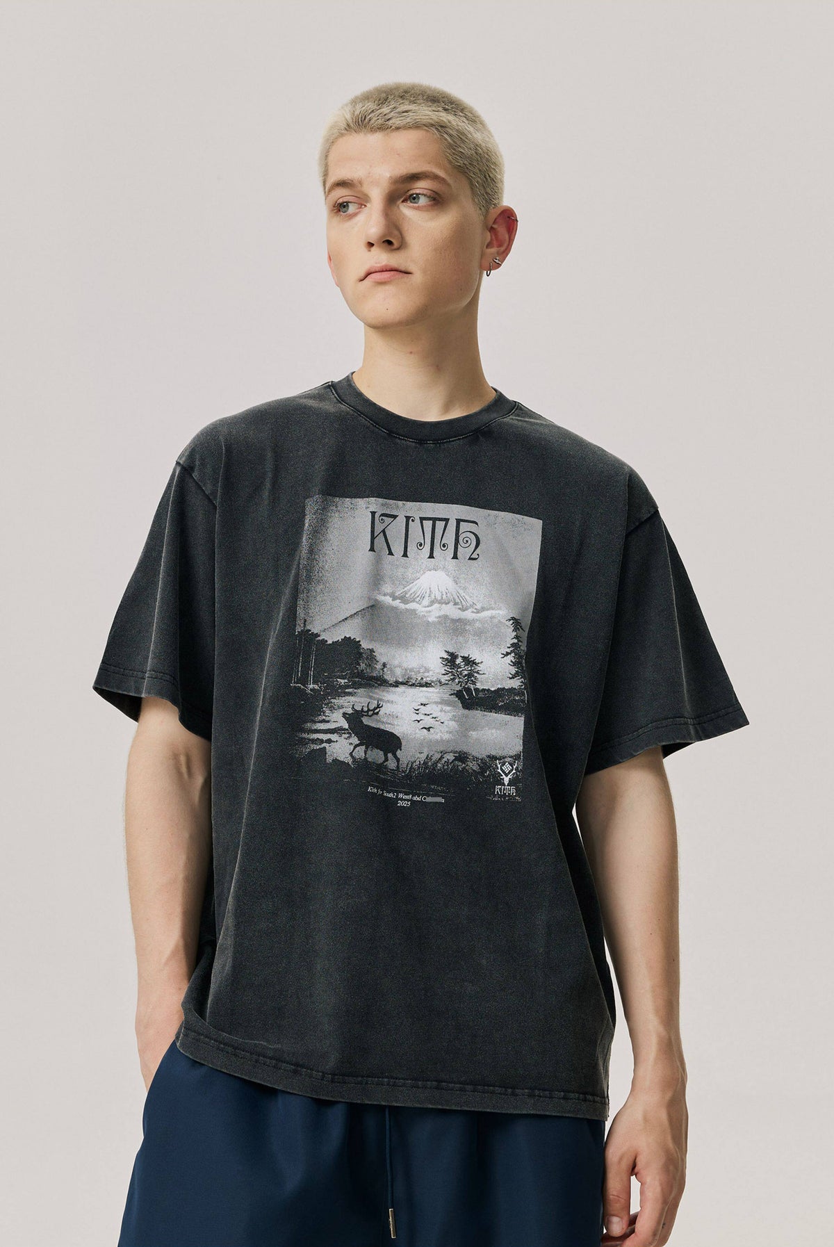 Kith xOver South2 West8 xOver Columbia - 三方聯名Landscape 短袖Tee