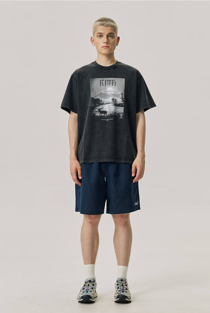 Kith xOver South2 West8 xOver Columbia - 三方聯名Landscape 短袖Tee
