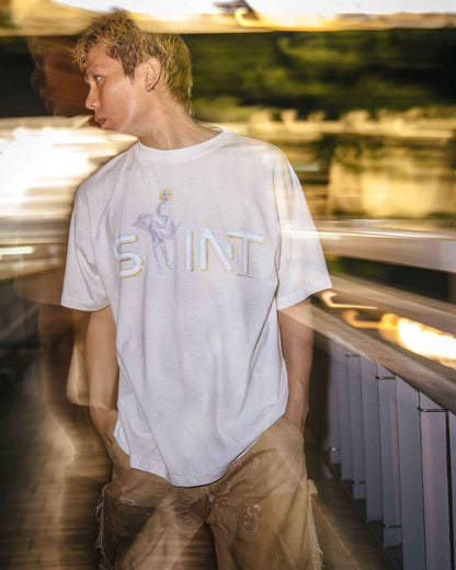 Saint Mxxxxxx xOver 空山基 - LOVERS SRYM_SS TEE
