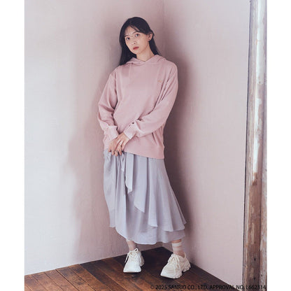 earth music&ecology xOver 三麗鷗 - 庫洛米 耳朵連帽衫