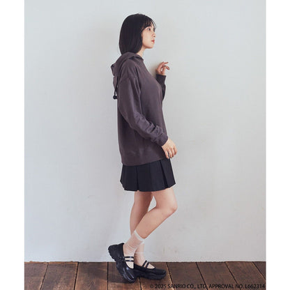 earth music&ecology xOver 三麗鷗 - 庫洛米 耳朵連帽衫