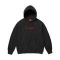 Supreme xOver Swarovski - motion-logo 連帽衣 (黑色)