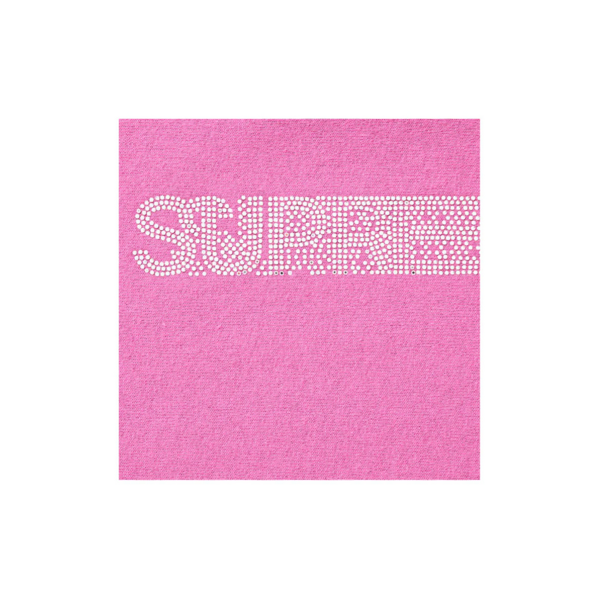 Supreme xOver Swarovski - motion-logo 連帽衣 (粉紅色)