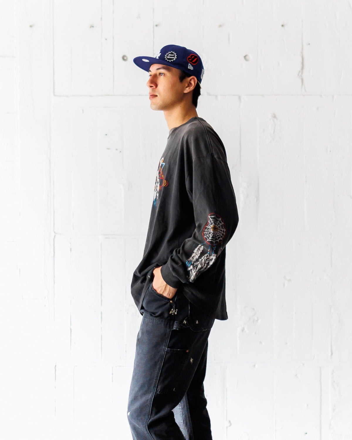 Saint Mxxxxxx xOver TEFLON DISCO - SAINT DISCO ML_LS TEE