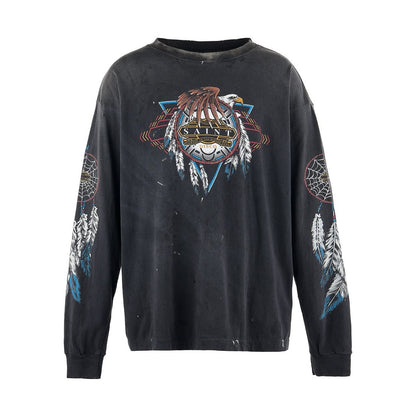 Saint Mxxxxxx xOver TEFLON DISCO - SAINT DISCO ML_LS TEE