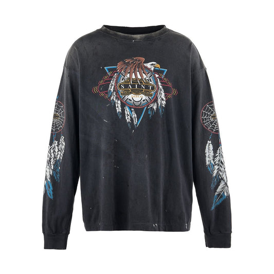 Saint Mxxxxxx xOver TEFLON DISCO - SAINT DISCO ML_LS TEE