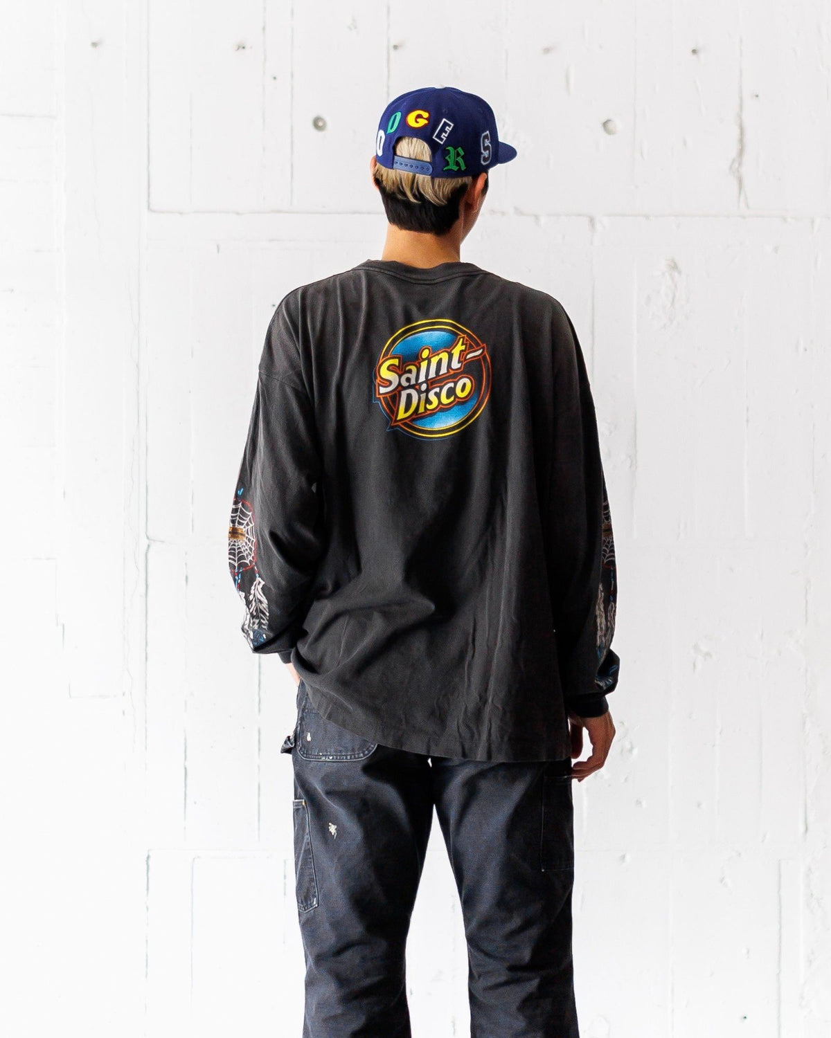Saint Mxxxxxx xOver TEFLON DISCO - SAINT DISCO ML_LS TEE
