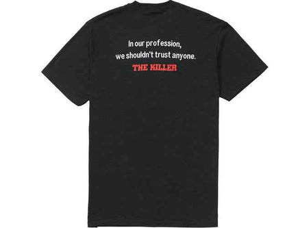 Supreme xOver The Killer - The Killer Trust Tee (黑色)