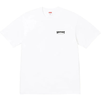 Supreme xOver THRASHER - Cross Tee (白色)