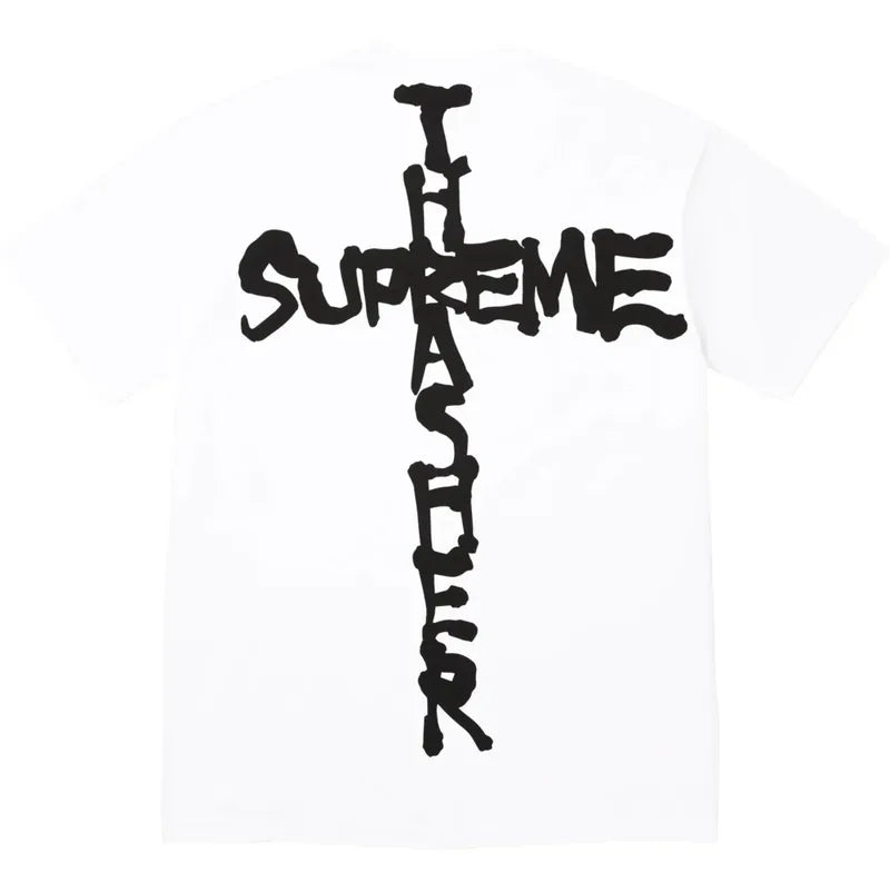 Supreme xOver THRASHER - Cross Tee (白色)