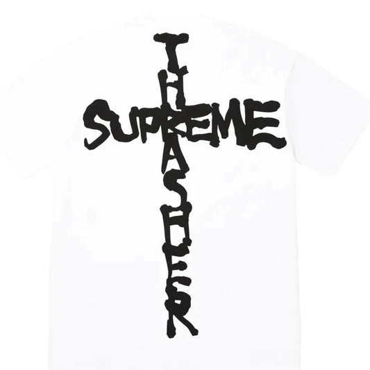 Supreme xOver THRASHER - Cross Tee (白色)