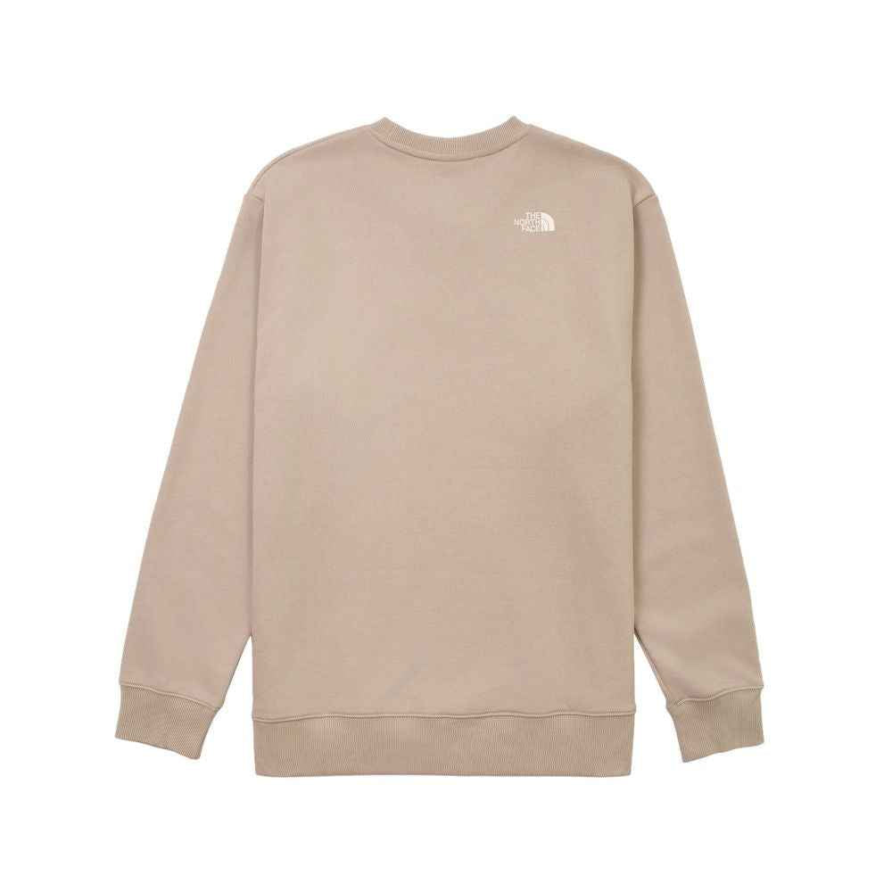 The North Face xOver Uncle Belly - 趣味印花長袖大學T (啡色)