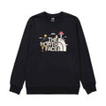 The North Face xOver Uncle Belly - 趣味印花長袖大學T (黑色)
