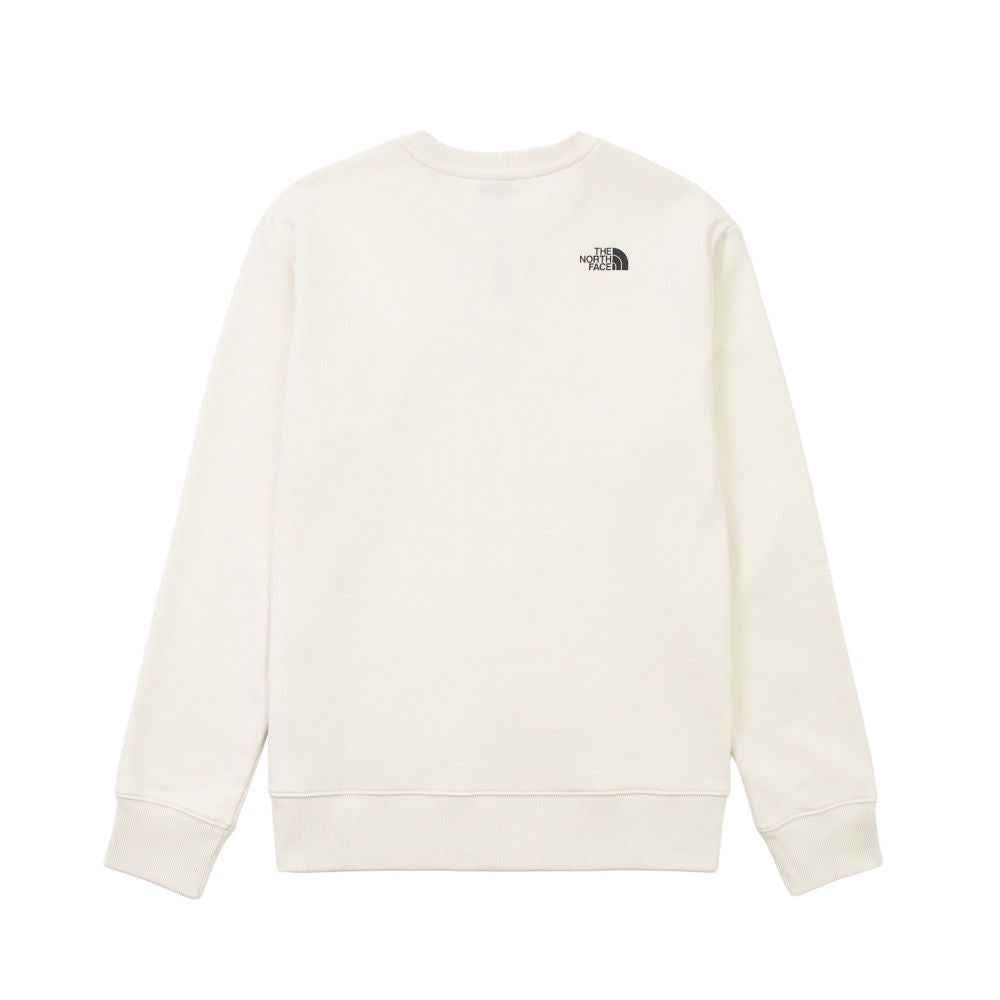 The North Face xOver Uncle Belly - 趣味印花長袖大學T (米白色)