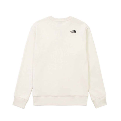 The North Face xOver Uncle Belly - 趣味印花長袖大學T (米白色)