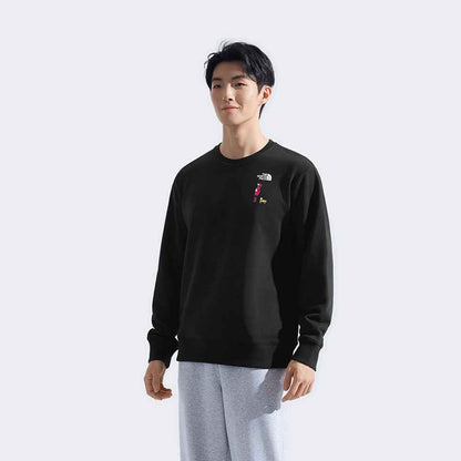 The North Face xOver Uncle Belly - 遠足長袖大學T (黑色)