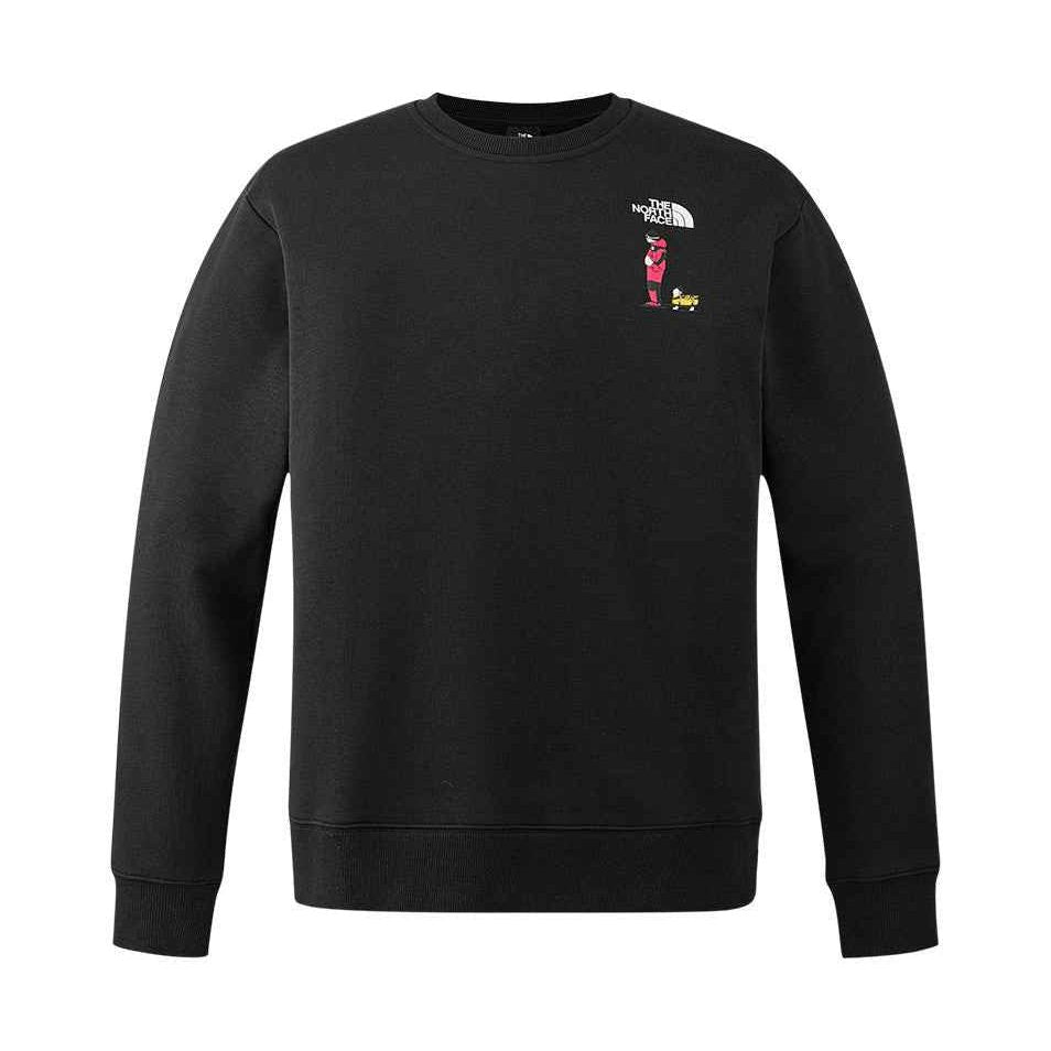 The North Face xOver Uncle Belly - 遠足長袖大學T (黑色)