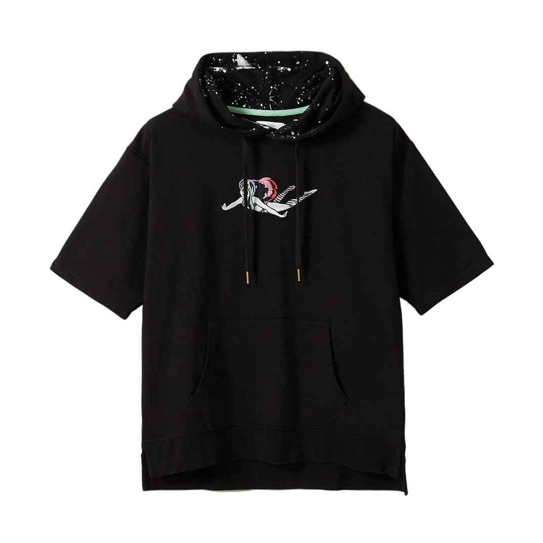 graniph xOver 福星小子 - 夜の散步 寬鬆短袖連帽衫