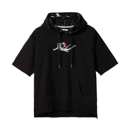 graniph xOver 福星小子 - 夜の散步 寬鬆短袖連帽衫