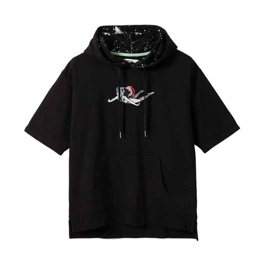 graniph xOver 福星小子 - 夜の散步 寬鬆短袖連帽衫