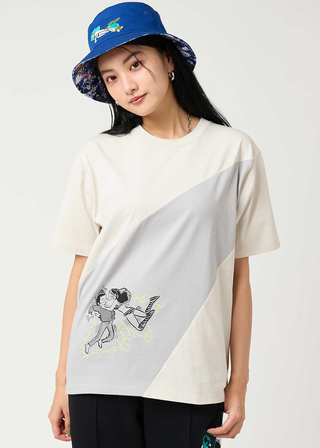 graniph xOver 福星小子 - 電擊 Tee