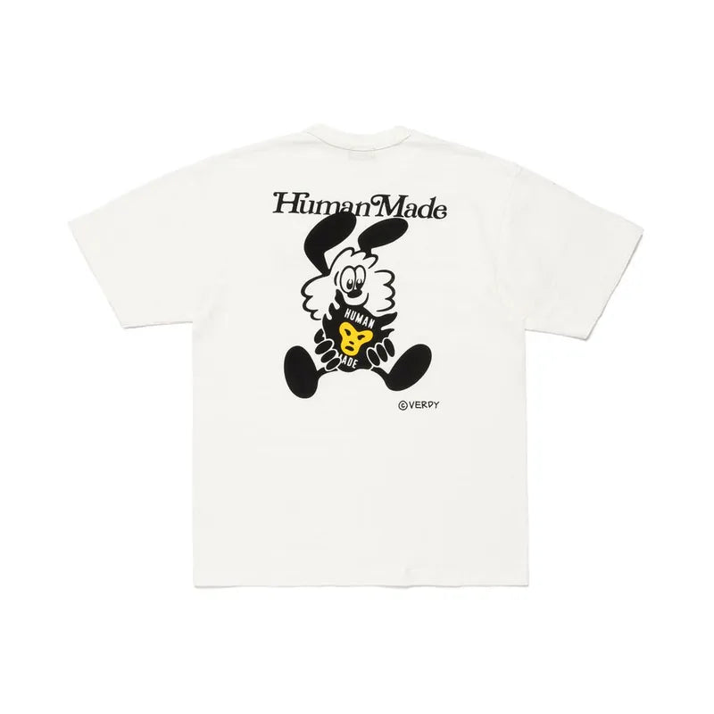 HUMAN MADE xOver VERDY - VICK 短袖Tee (白色)
