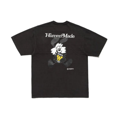 HUMAN MADE xOver VERDY - VICK 短袖Tee (黑色)