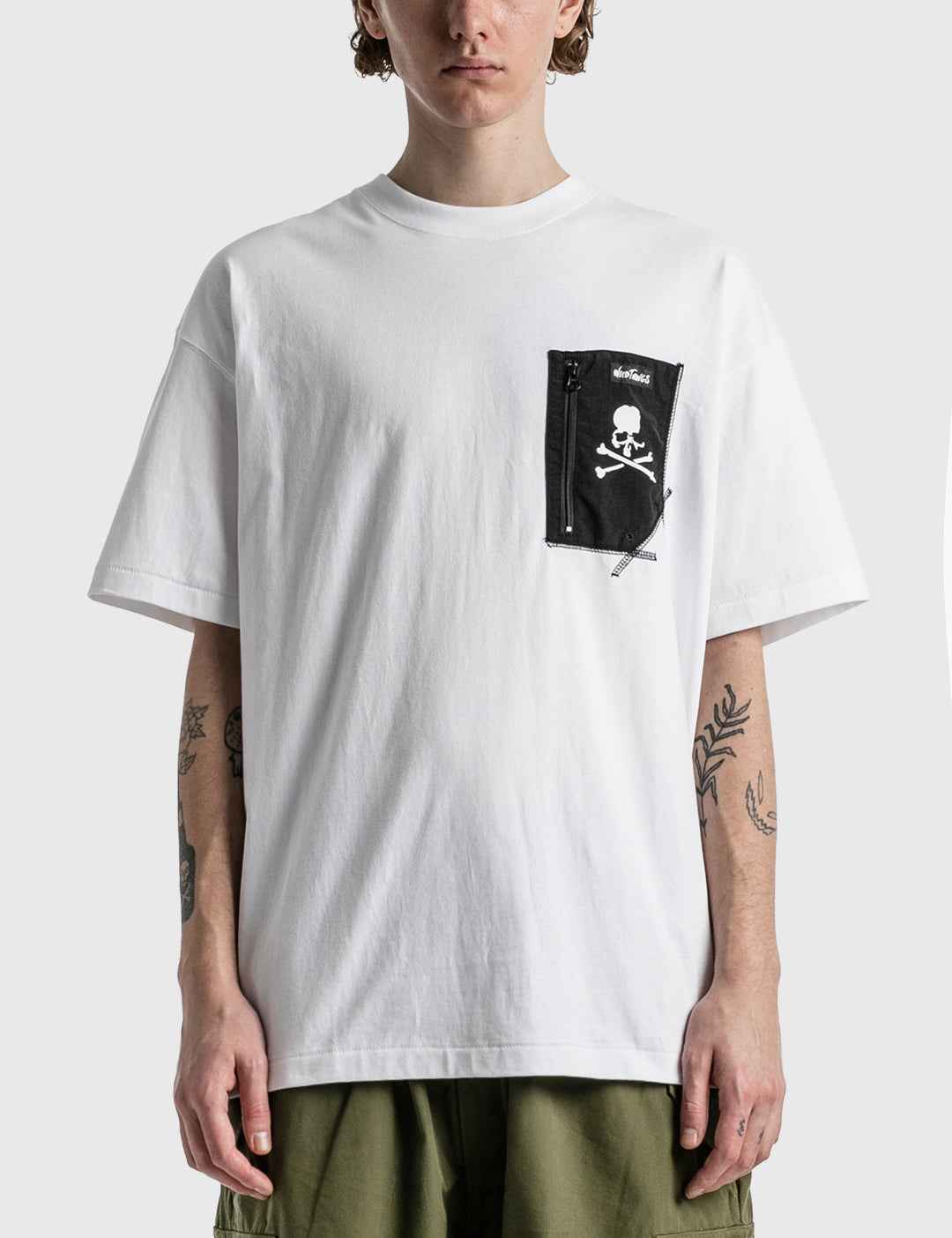 mastermind JAPAN xOver WILDTHINGS - 尼龍胸袋 Tee