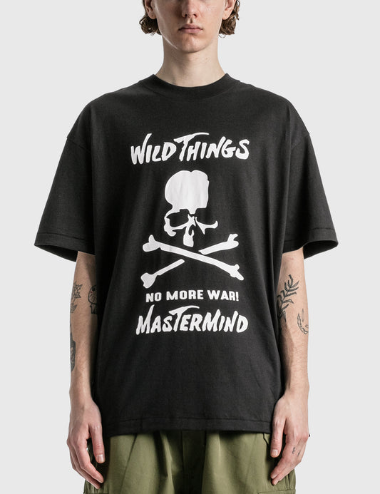 mastermind JAPAN xOver WILDTHINGS - No More War 短袖Tee