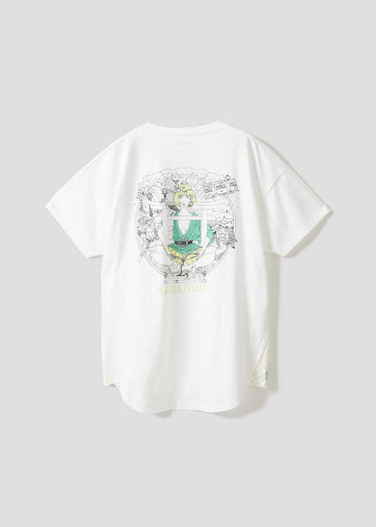 graniph xOver 中村祐介 - 衝浪文學鎌倉 側邊襯料Tee