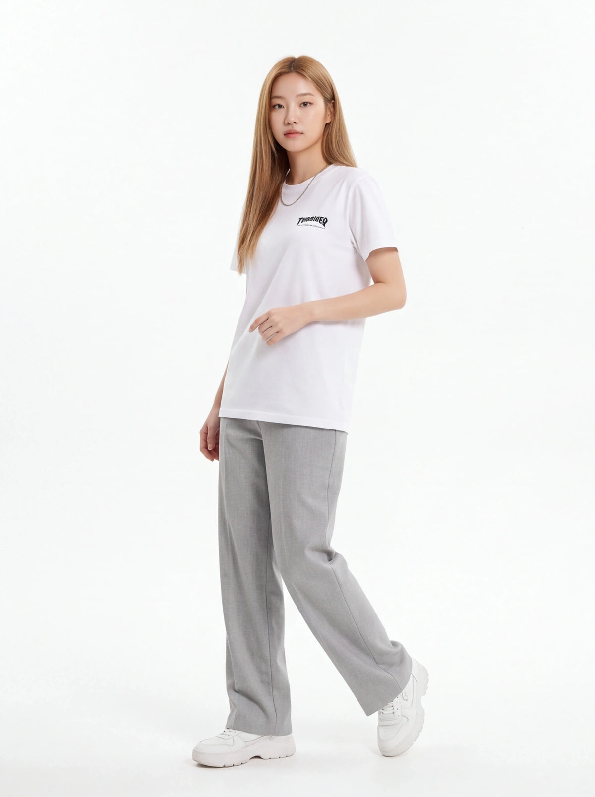 Supreme xOver THRASHER - Cross Tee (白色)