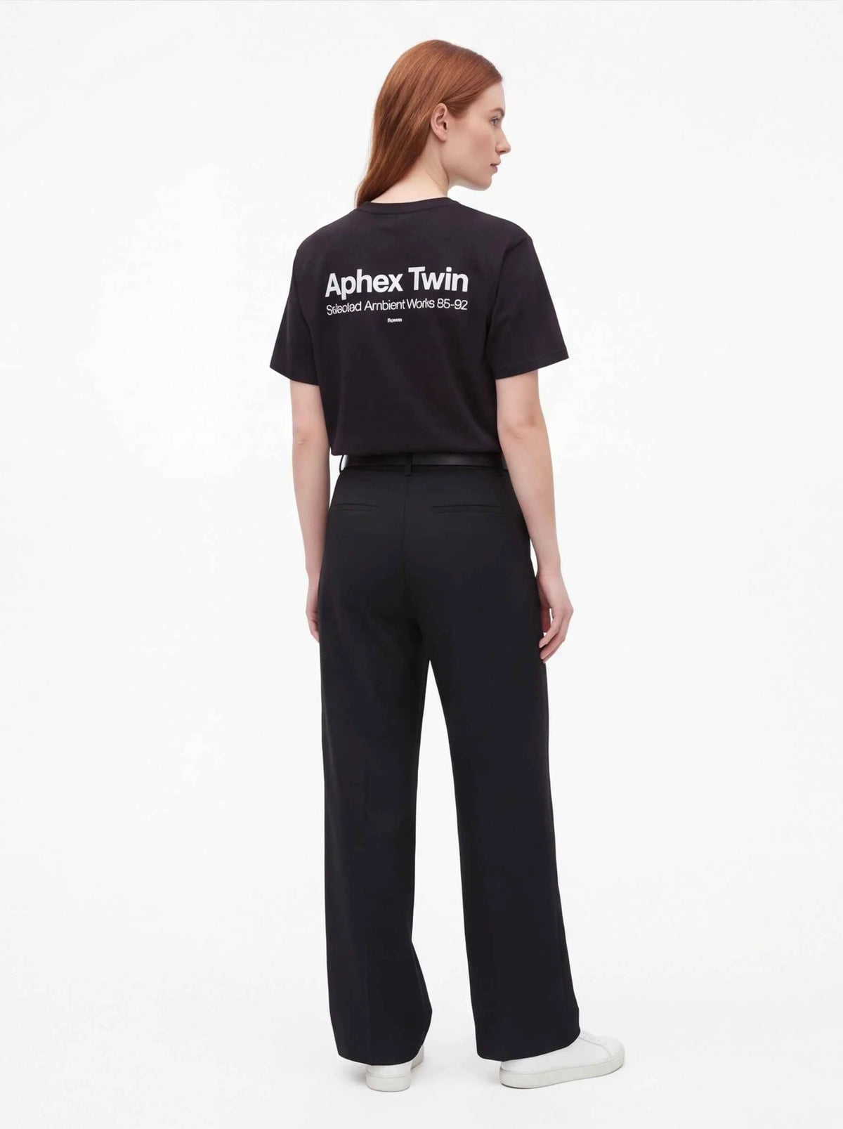 Supreme xOver Aphex Twin - Ambient Works Tee (黑色)