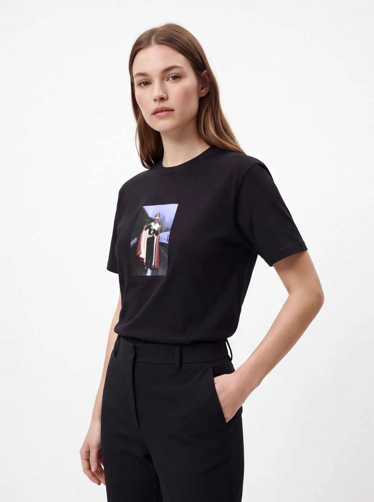 Supreme xOver Martine Rose - Lee Scratch Perry Tee (黑色)