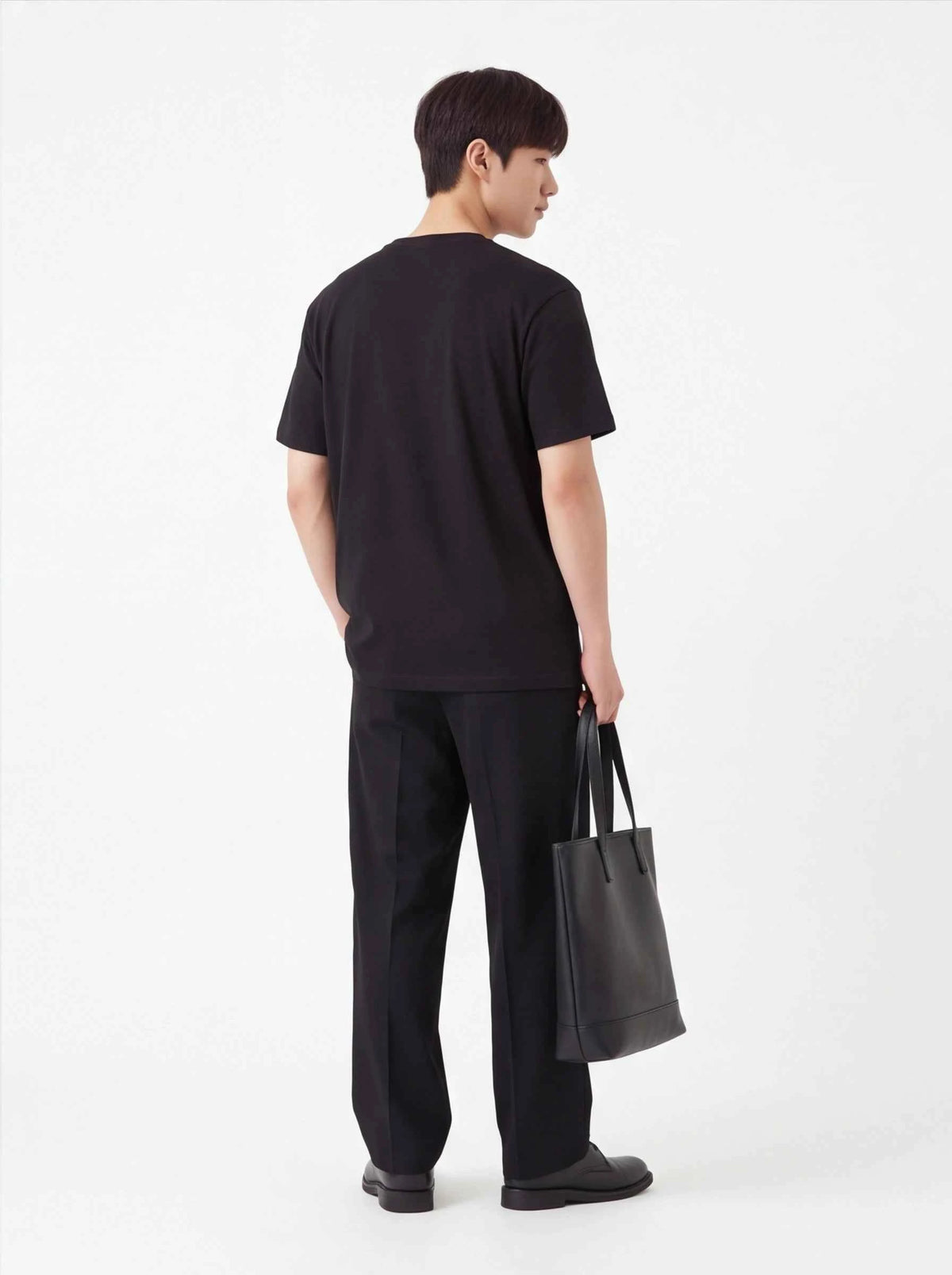 Supreme xOver 山本耀司 - 星星 logo Tee (黑色)