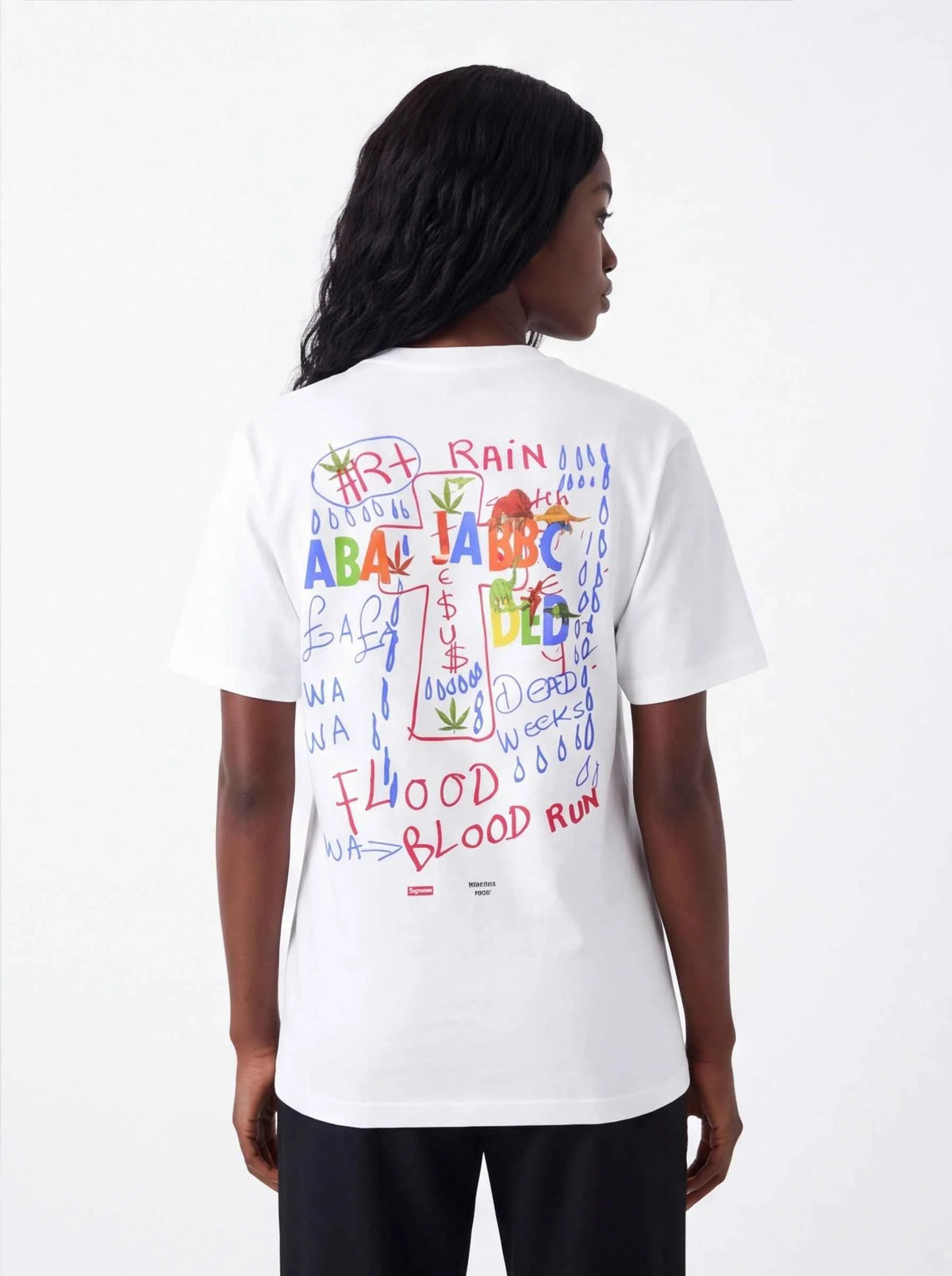Supreme xOver Martine Rose - Lee Scratch Perry Tee (白色)
