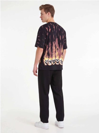 Supreme xOver MM6 Maison Margiela - 火焰Tee