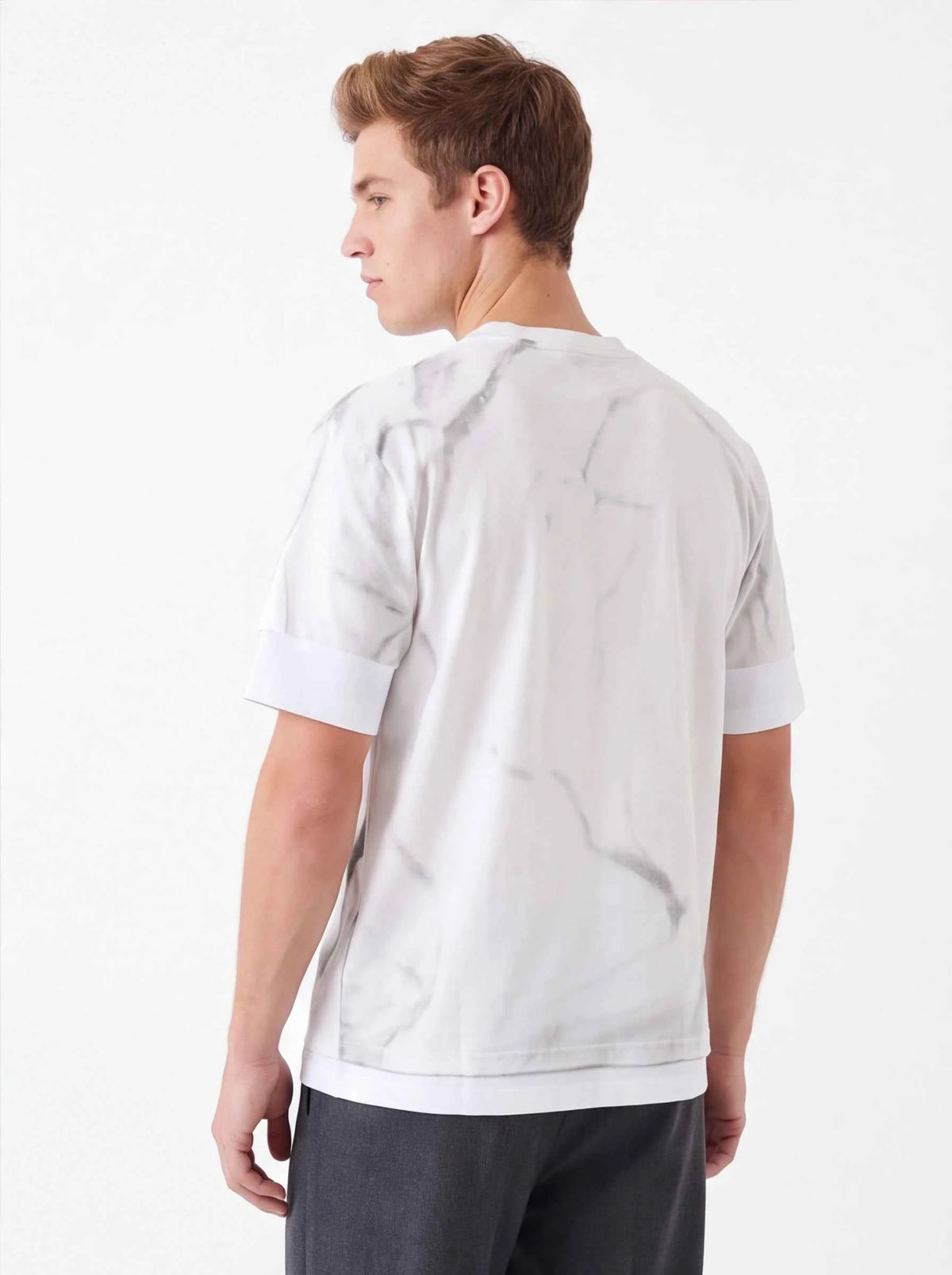 Supreme xOver MM6 Maison Margiela - 假兩件 Tee