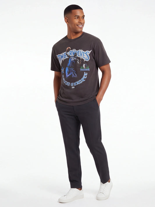 Kith xOver NBA - NBA全明星灰狼隊加內特 短袖Tee