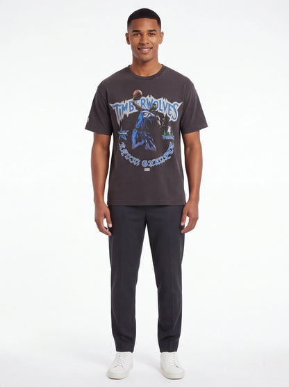 Kith xOver NBA - NBA全明星灰狼隊加內特 短袖Tee