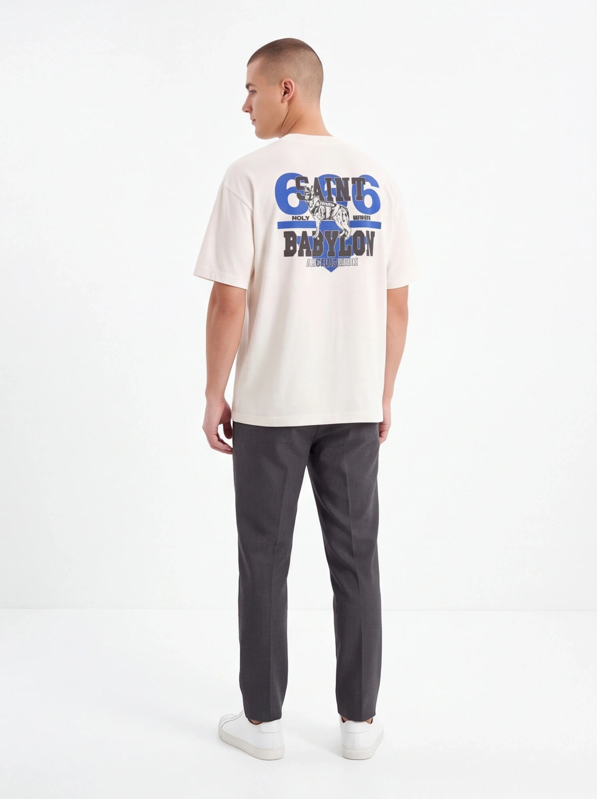 Saint Mxxxxxx xOver BABYLON LA - 德牧 Tee