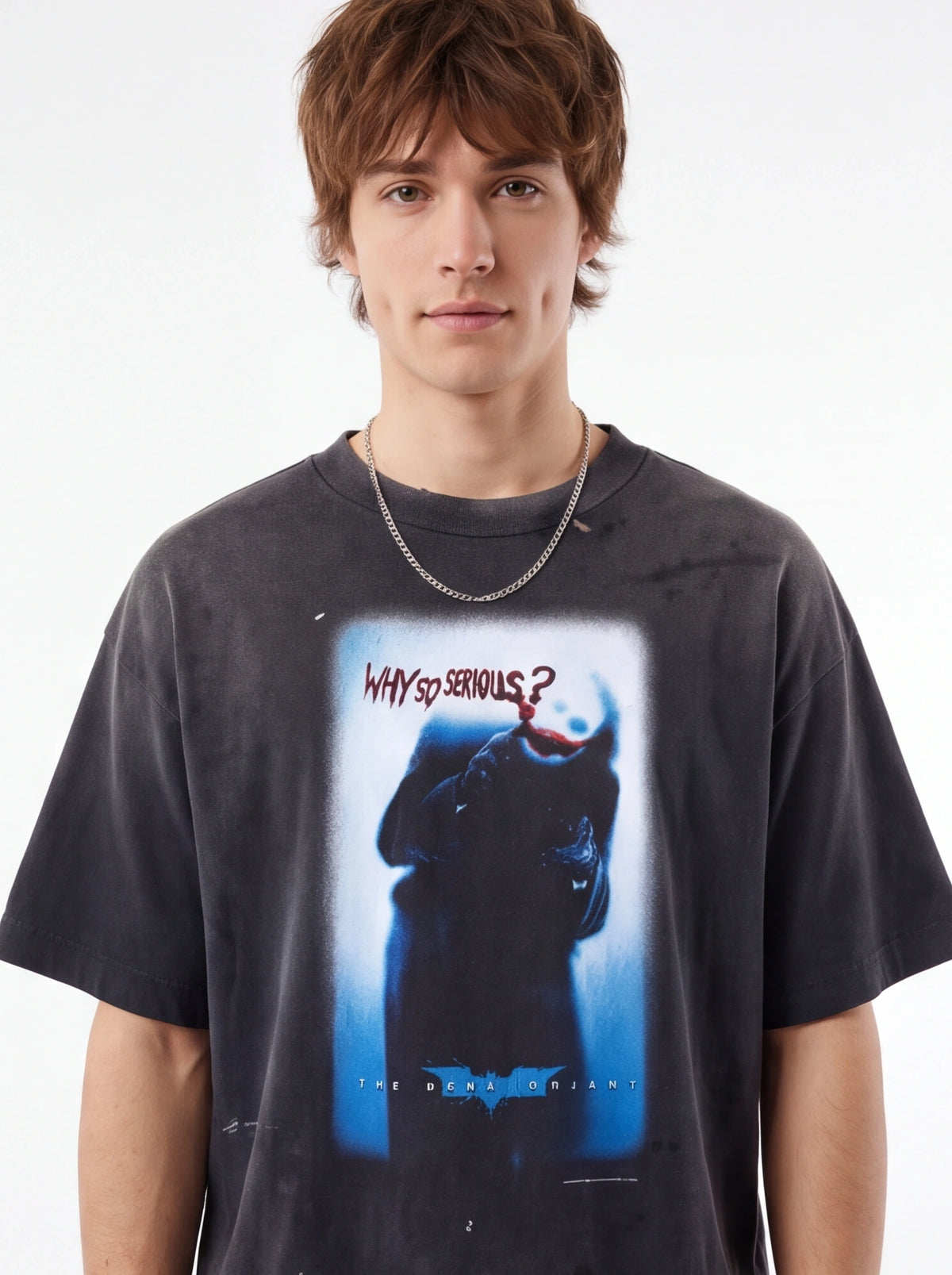 Saint Mxxxxxx xOver 蝙蝠俠 - WHY SO SERIOUS Tee