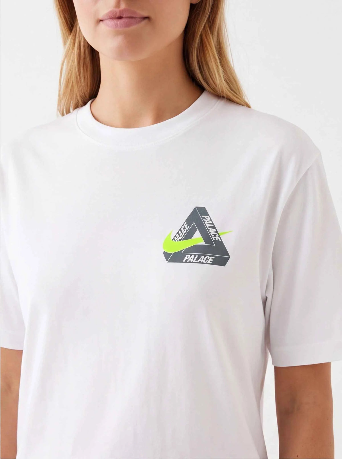 PALACE xOver Nike - Tri Swoosh Tee (白色)