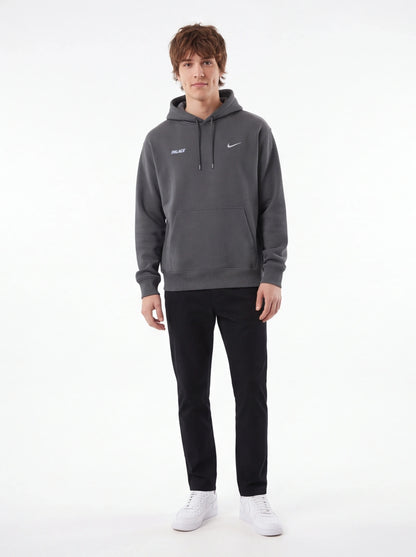 PALACE xOver Nike - Font Swoosh Hood 連帽衣 (深灰色)