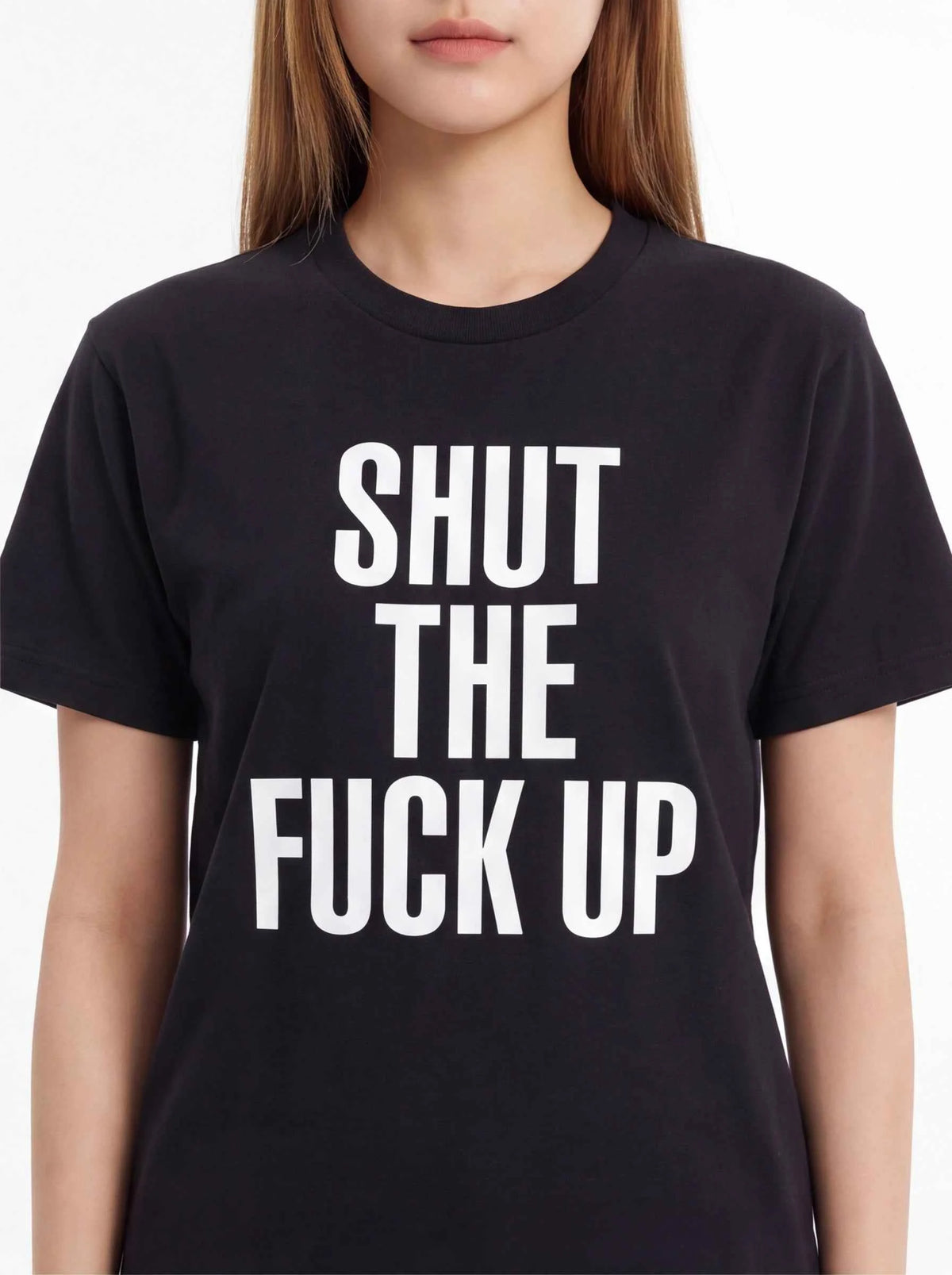 Supreme xOver Number (N)ine - Shut Up Tee (黑色)