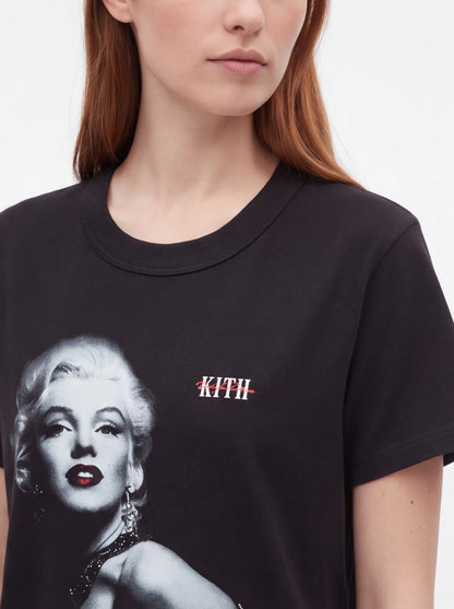 Kith xOver Marilyn Monroe - 魅惑桑椹色 短袖Tee